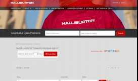 
							         Halworld Employee Sign In - Halliburton Jobs								  
							    