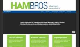 
							         Ham Brothers - Business, Personal, Financial & Investment Chartered ...								  
							    