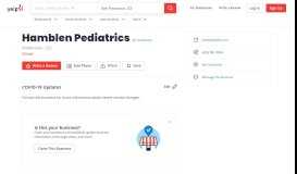
							         Hamblen Pediatrics - Pediatricians - 1817 W Morris Blvd, Morristown ...								  
							    