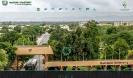 
							         Hamdard University | Admission								  
							    