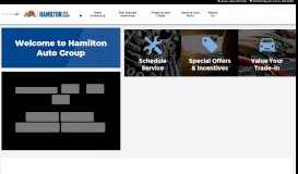 
							         Hamilton Auto Group | New GMC, Buick, Ford, Chevrolet, Mitsubishi ...								  
							    