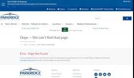 
							         Hamilton Family Medicine Joins Parkridge Medical Group | Parkridge ...								  
							    