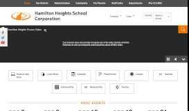 
							         Hamilton Heights School Corporation / Homepage								  
							    