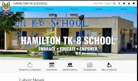 
							         Hamilton School								  
							    