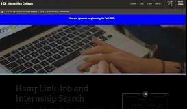 
							         HampLink Job and Internship Search | www.hampshire.edu								  
							    