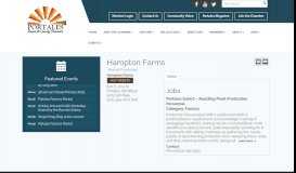 
							         Hampton Farms - Portales Roosevelt County Chamber								  
							    