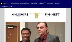 
							         Hamshire-Fannett Independent School District - Home								  
							    