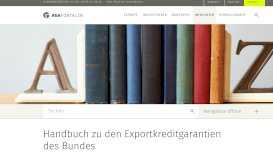 
							         Handbuch | Hermesdeckungen - AGA-Portal								  
							    