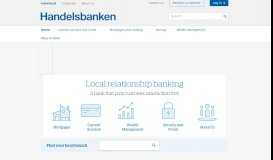 
							         Handelsbanken: Local relationship banking								  
							    
