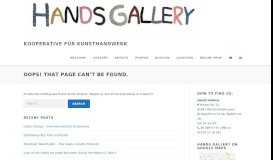 
							         Handmade im Internet | Hands Gallery								  
							    
