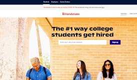 
							         Handshake: Career Network for College Students & Recent Grads								  
							    