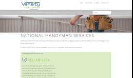 
							         Handyman Services | Property Maintenance | Varsity Facility Services								  
							    