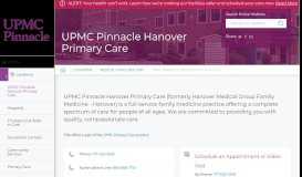 
							         Hanover Group Family Medicine - Primary Care Doctors in Hanover								  
							    