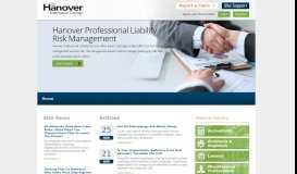 
							         Hanover Professional Risk Management								  
							    