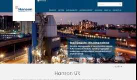 
							         Hanson UK | Hanson UK								  
							    