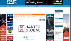 
							         Hantec Global Review - is hantecglobal.com scam or good forex broker?								  
							    