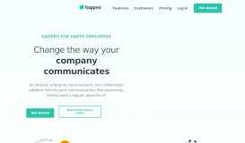 
							         Happeo: Social Intranet for G Suite								  
							    