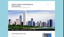 
							         Harbor Point Condominium Association | Residential Website ...								  
							    
