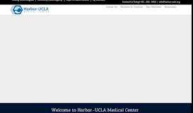 
							         Harbor-UCLA Medical Center: Home								  
							    