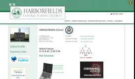 
							         Harborfields Central School District Schools | Oldfield Middle School								  
							    