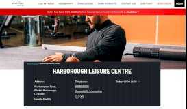 
							         Harborough Leisure Centre - Everyone Active								  
							    