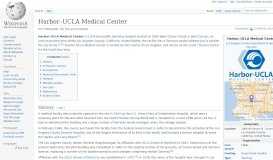 
							         Harbor–UCLA Medical Center - Wikipedia								  
							    