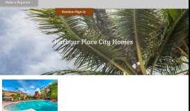 
							         Harbour Place City Homes, Tampa, FL 33602								  
							    
