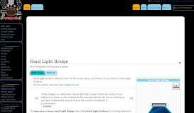 
							         Hard Light Bridge - Portalpedia								  
							    