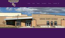 
							         Harding County Schools								  
							    