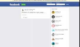 
							         Hari Om - Problem in aveprize login page ... | Facebook								  
							    