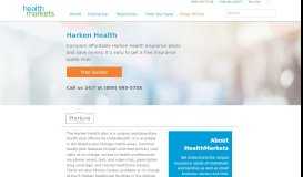 
							         Harken Health - Insurance from Harken Health | HealthMarkets								  
							    