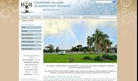 
							         Harker's Island Elementary School: Home Page								  
							    