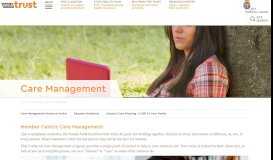 
							         Harmony Care Management Information - WEA Trust								  
							    