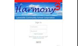 
							         Harmony Family Access - Lanesville Community Schools								  
							    