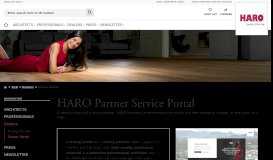 
							         HARO service portal - marketing support for dealers								  
							    
