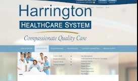 
							         Harrington Health Care Online Payment Portal								  
							    