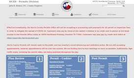 
							         Harris County Acceptance Web Portal								  
							    