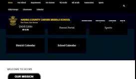 
							         Harris County Carver Middle School / Homepage								  
							    