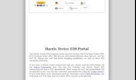 
							         Harris Teeter EDI Mapping Guidelines, Requirements and EDI ...								  
							    