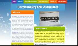
							         Harrisonburg ENT Associates								  
							    