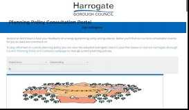 
							         Harrogate Borough Council - Consultation Home								  
							    