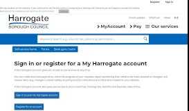 
							         Harrogate Borough Council								  
							    