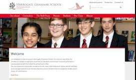 
							         Harrogate Grammar School | part of Red Kite Learning Trust								  
							    
