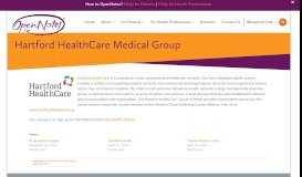 
							         Hartford HealthCare Medical Group - OpenNotes								  
							    