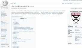 
							         Harvard Business School - Wikipedia								  
							    