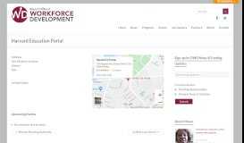 
							         Harvard Education Portal – Office of Workforce Development								  
							    