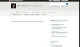 
							         Harvard University Funding Portal | Office of the Vice Provost for ...								  
							    