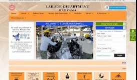 
							         Haryana Labour :: E-Governance Portal								  
							    