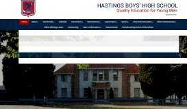 
							         Hastings Boys High School, Hawkes Bay, New Zealand								  
							    
