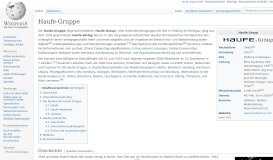 
							         Haufe-Gruppe – Wikipedia								  
							    